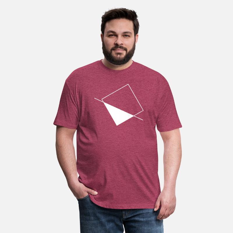 Minimalistic Rectangle Crossed Line