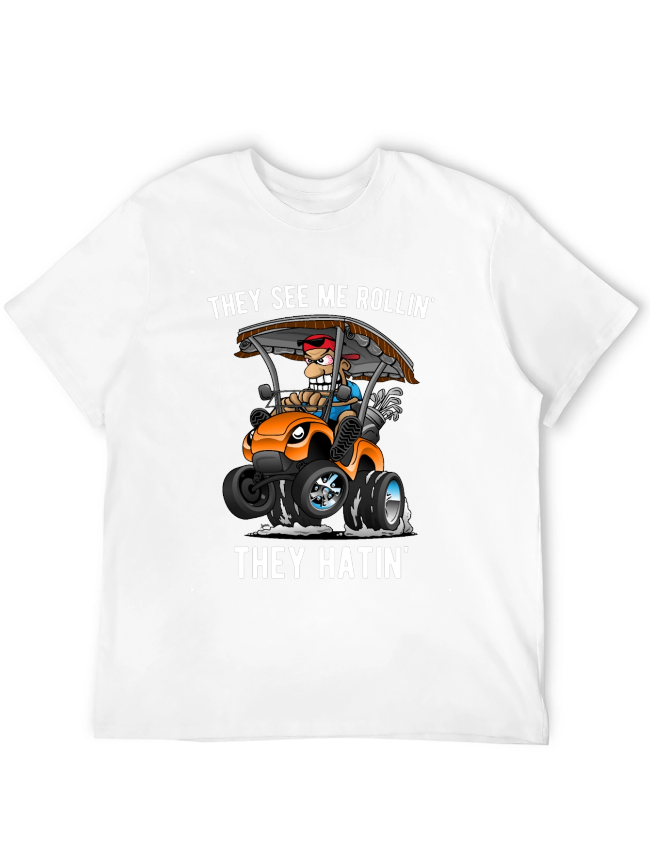 Funny They See Me Rollin Graphic Tee