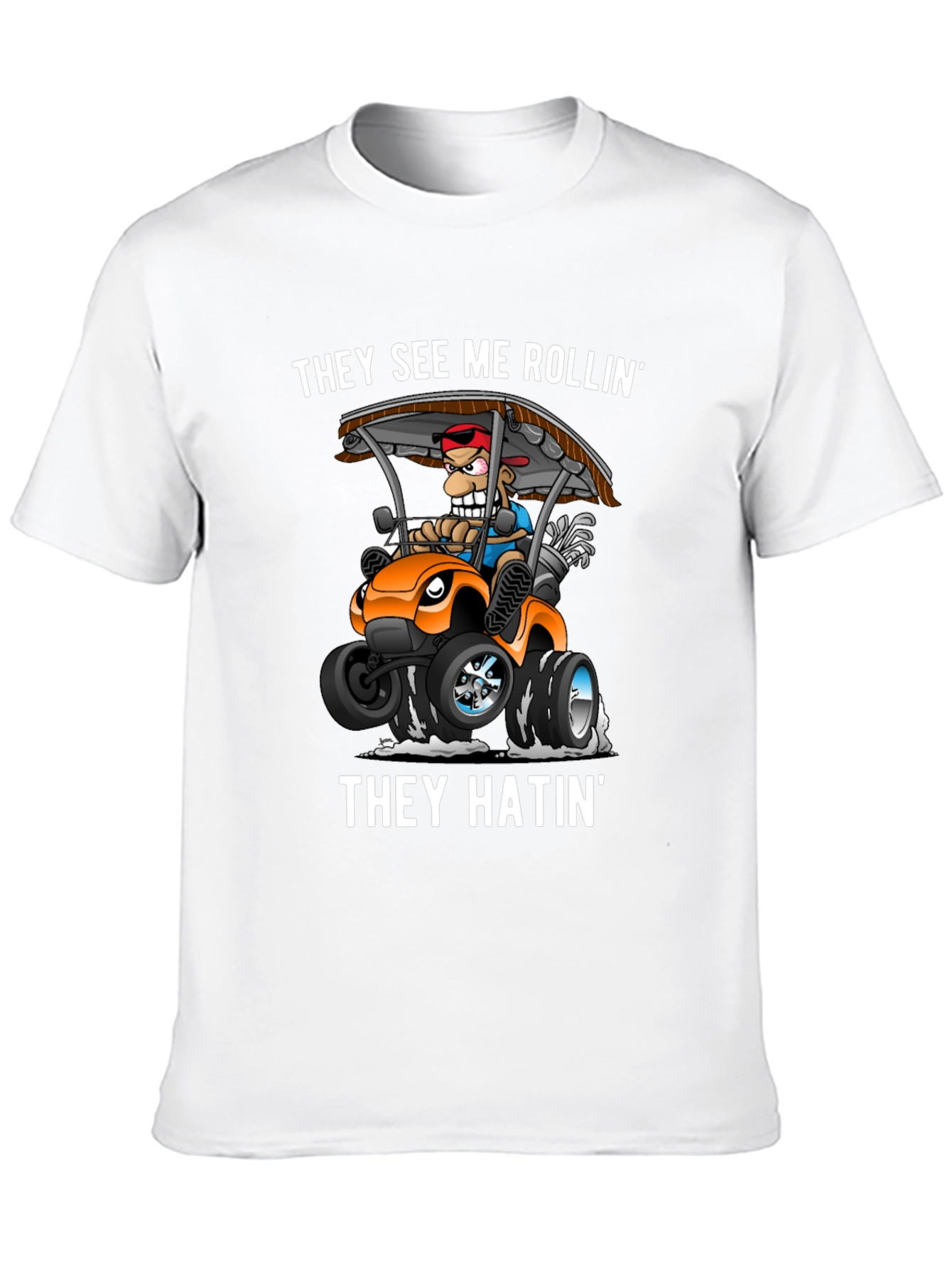 Funny They See Me Rollin Graphic Tee