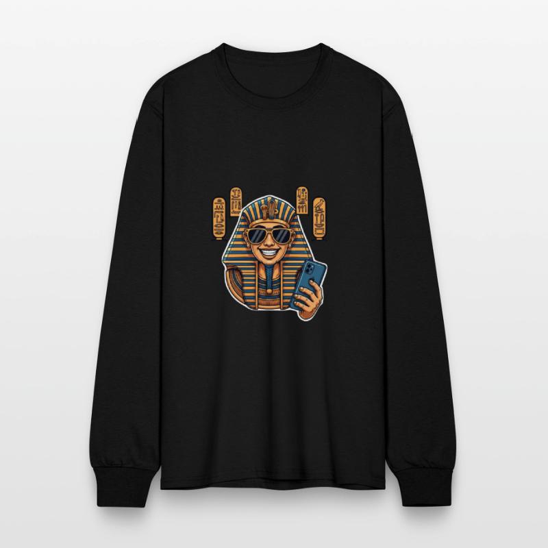 Modern Pharaoh: Selfie from Eternity