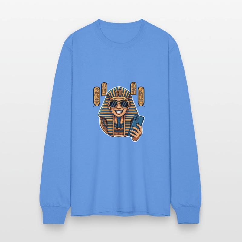 Modern Pharaoh: Selfie from Eternity