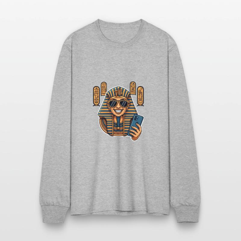 Modern Pharaoh: Selfie from Eternity