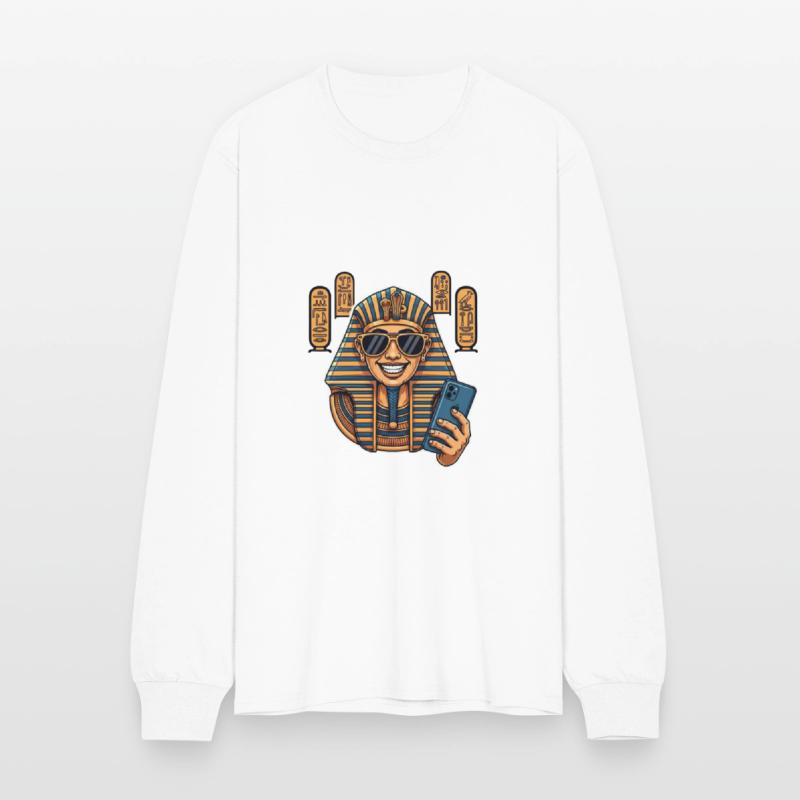 Modern Pharaoh: Selfie from Eternity