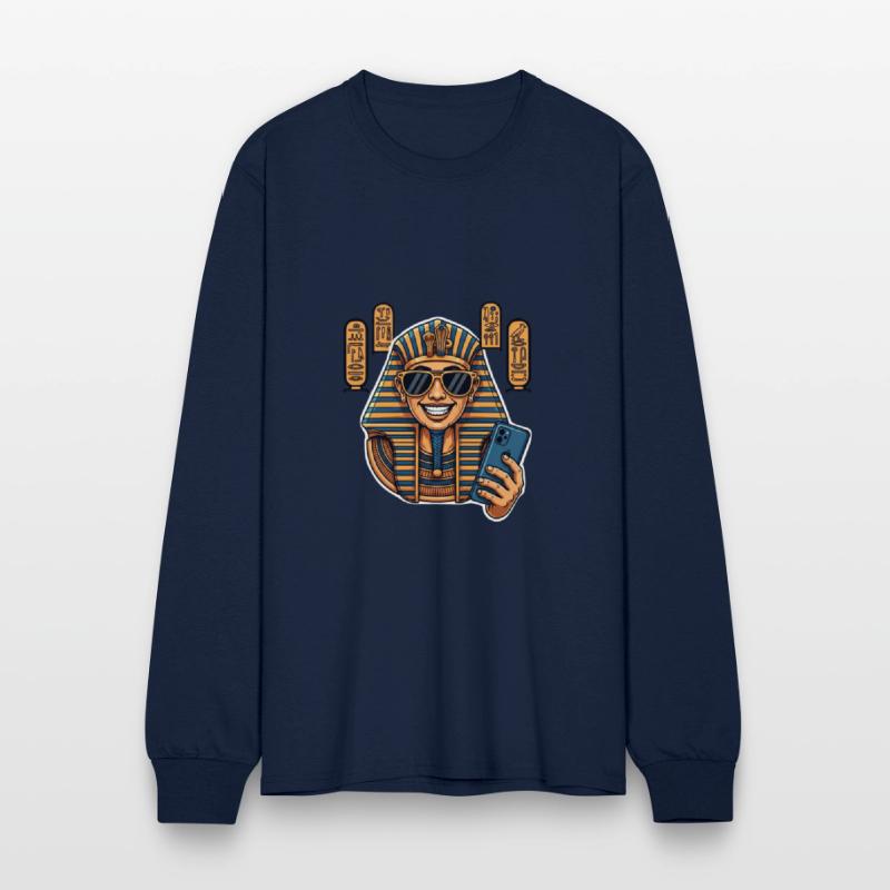 Modern Pharaoh: Selfie from Eternity