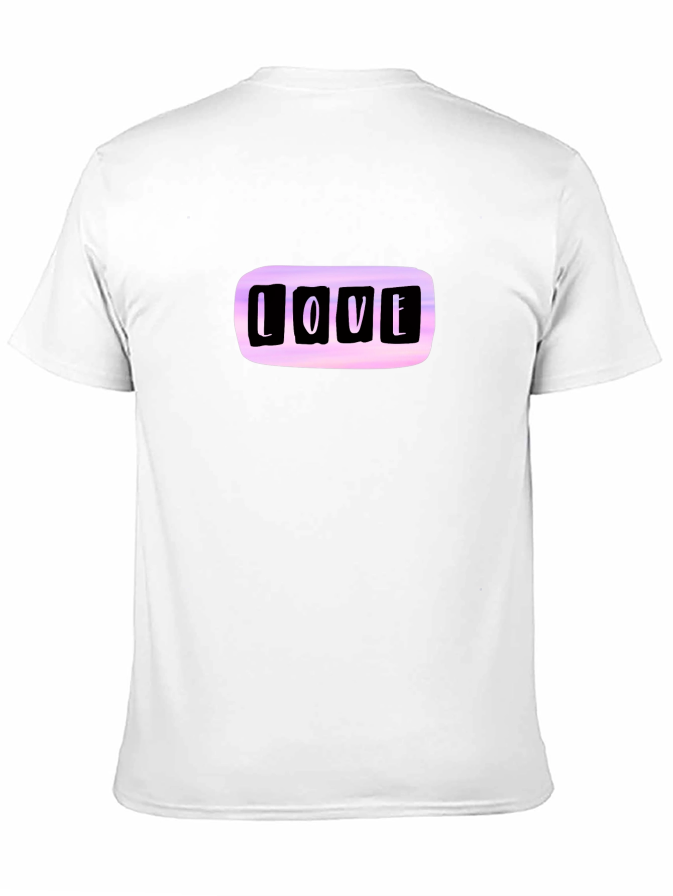 Love T-Shirt - Black Casual Tee