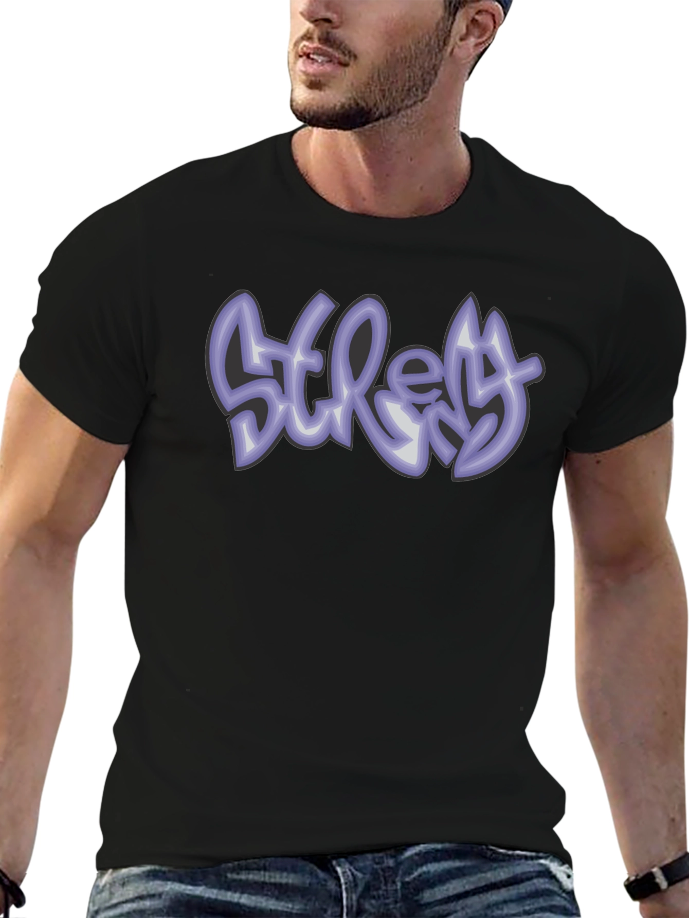 Street Style Graffiti T-Shirt - Urban Casual Wear
