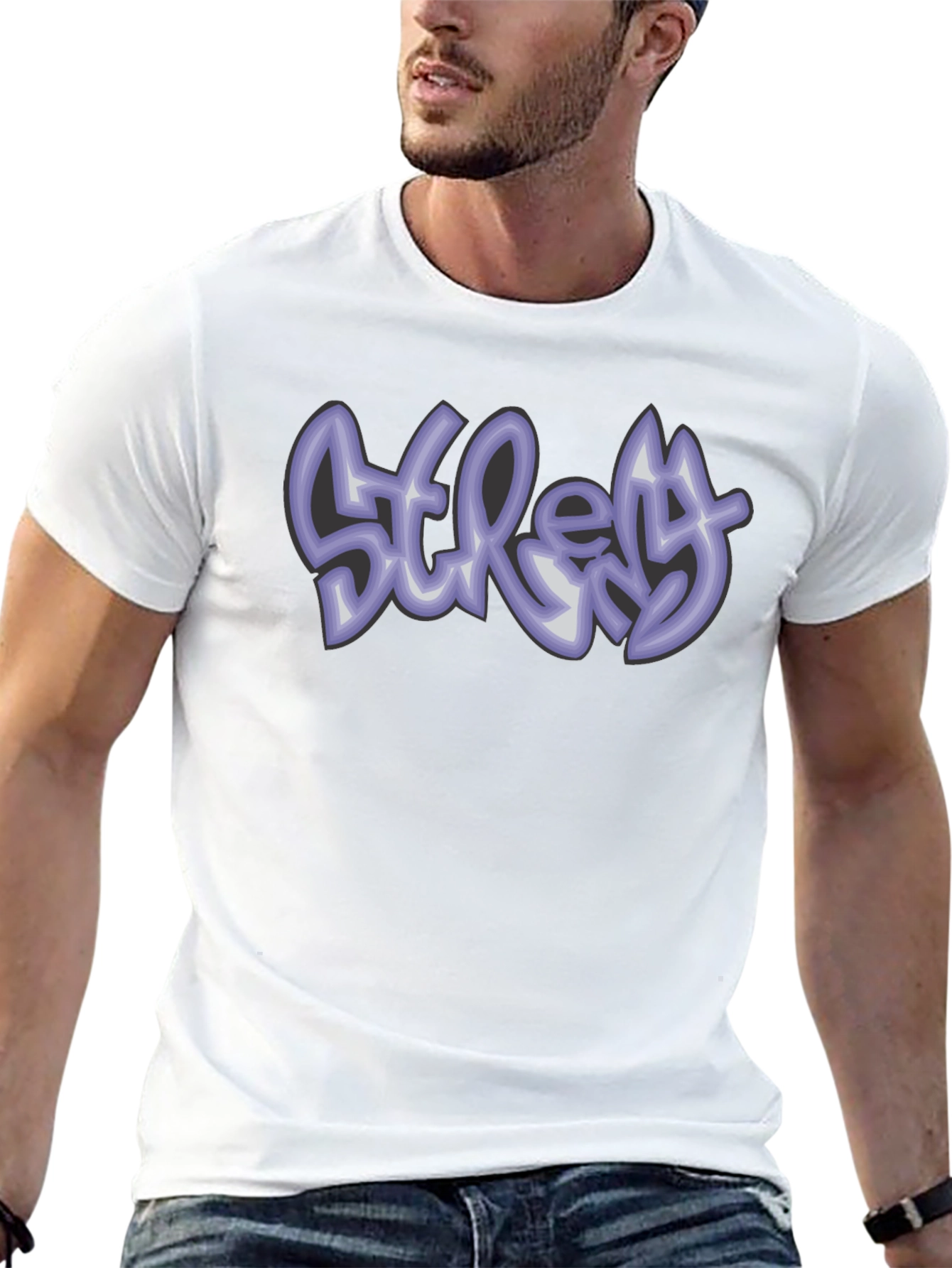 Street Style Graffiti T-Shirt - Urban Casual Wear