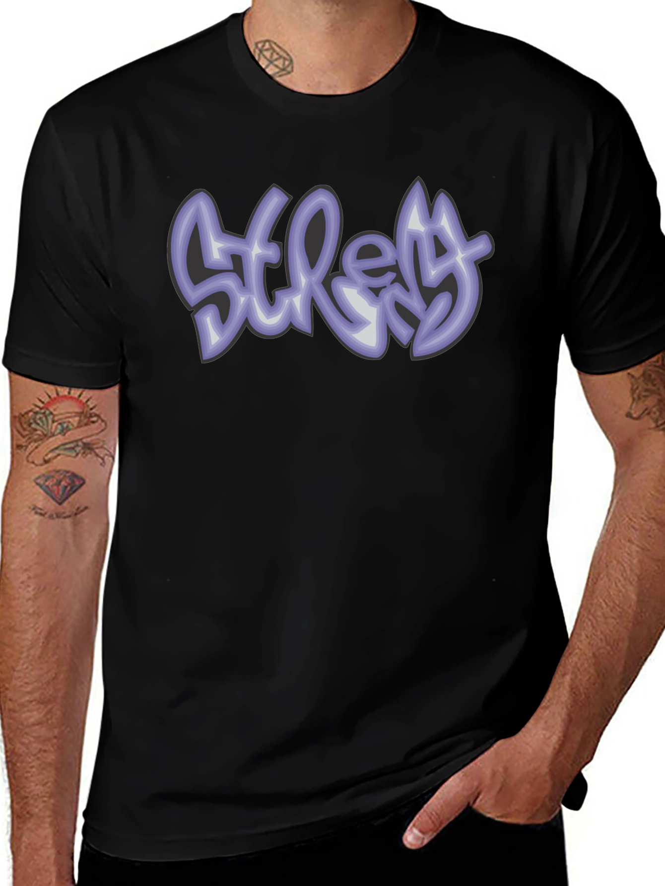 Street Style Graffiti T-Shirt - Urban Casual Wear