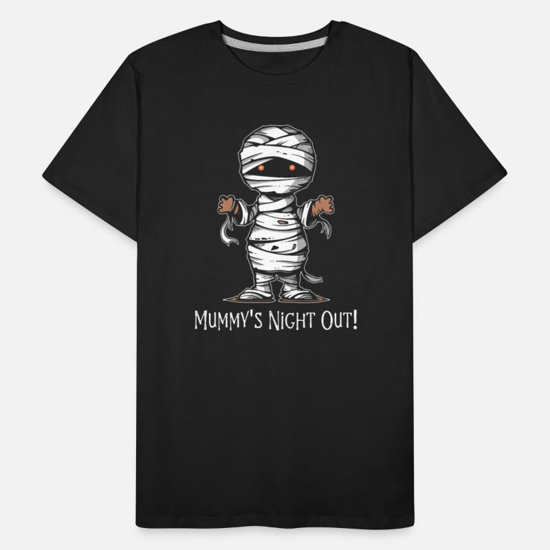 Mummy´s Night Out Halloween T-Shirt, Spooky Mummy