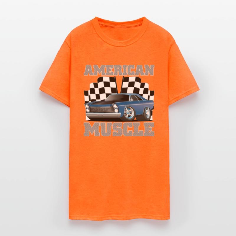 Muscle Cars High Performance Race Car Drag Racing