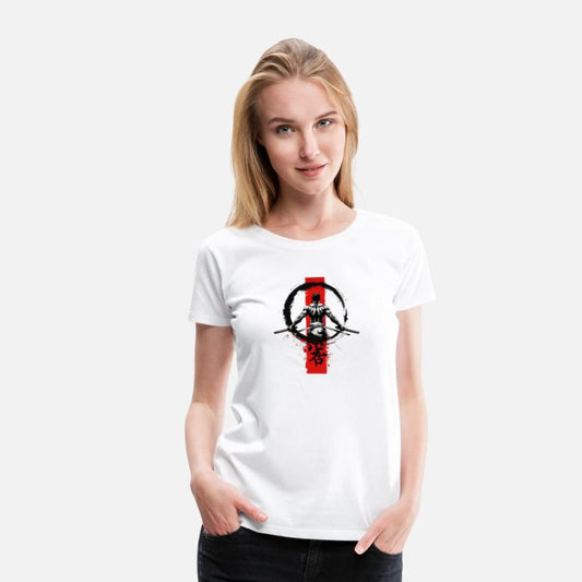 Muscular Figure in Martial Arts samurai