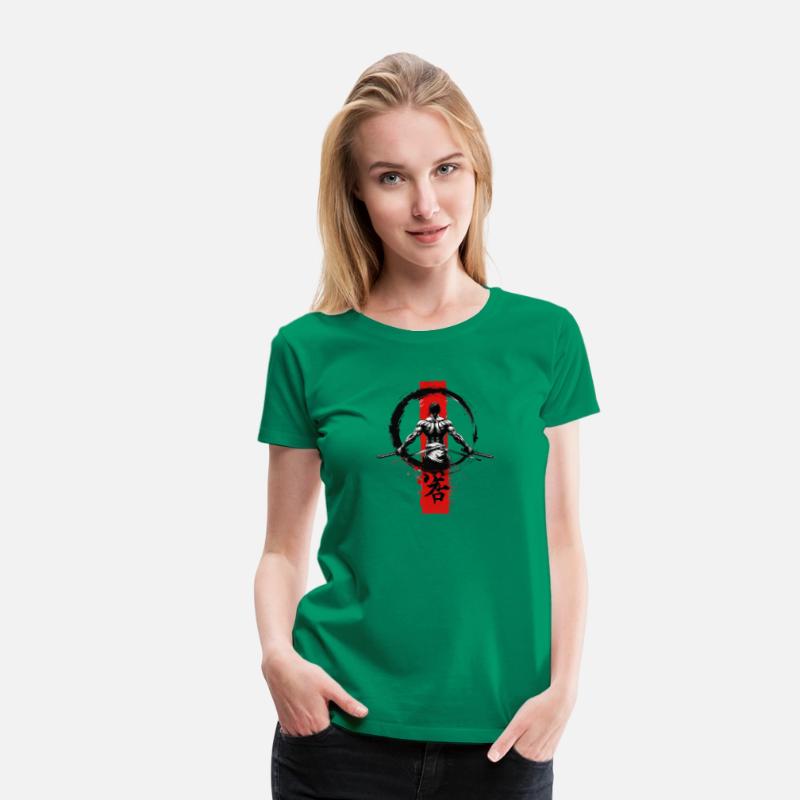 Muscular Figure in Martial Arts samurai