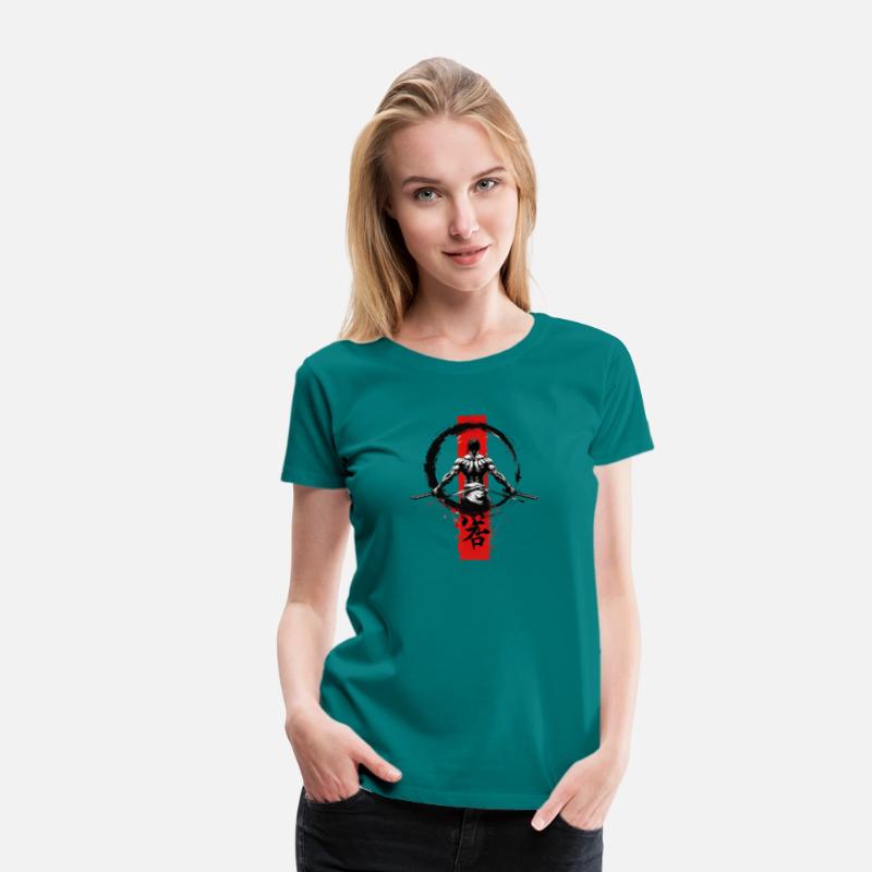 Muscular Figure in Martial Arts samurai
