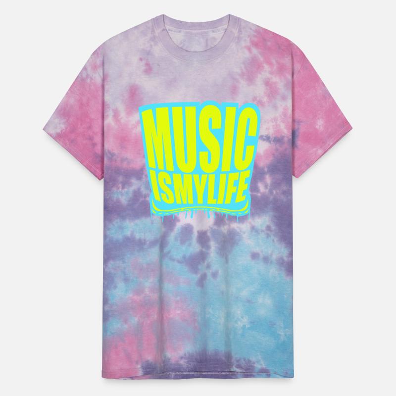Music is my Life Love Saying Graffiti Spray Drops