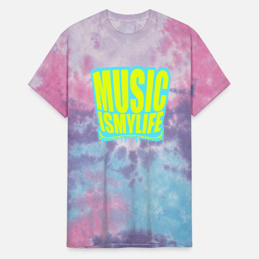 Music is my Life Love Saying Graffiti Spray Drops