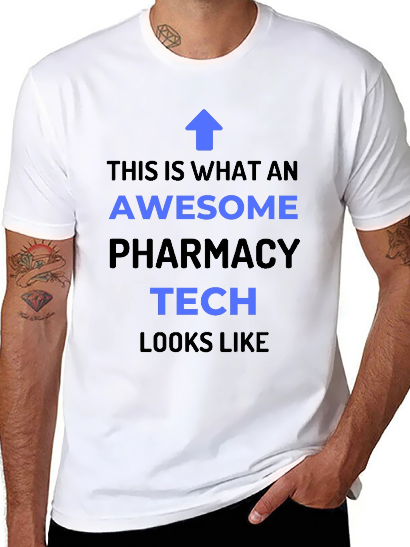 Awesome Pharmacy Tech T-Shirt