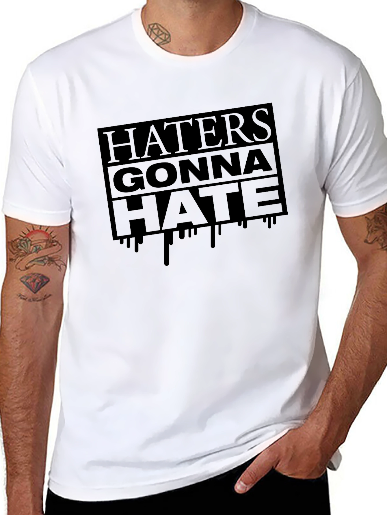Haters Gonna Hate Graphic T-Shirt