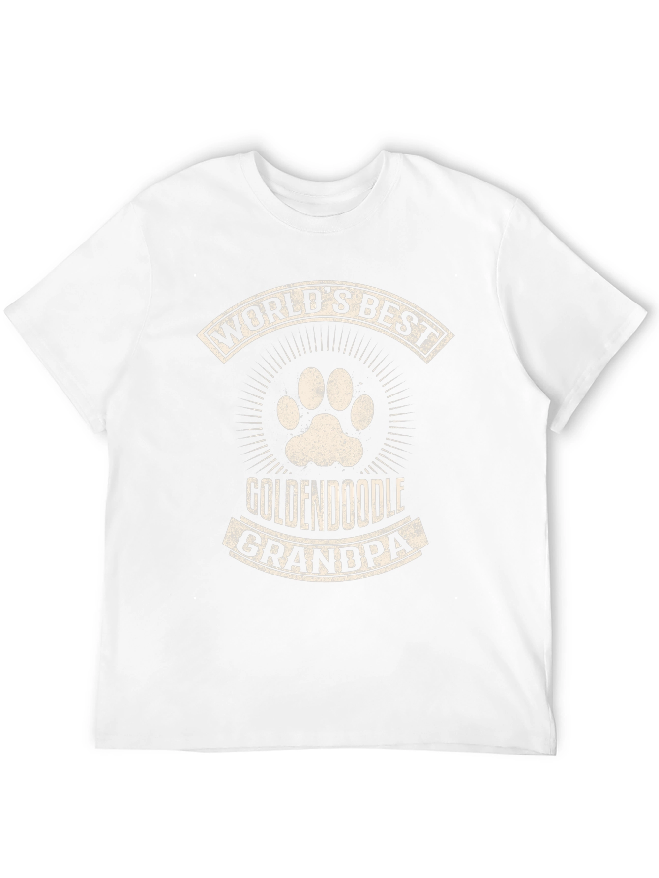 Worlds Best Goldendoodle Grandpa T-Shirt