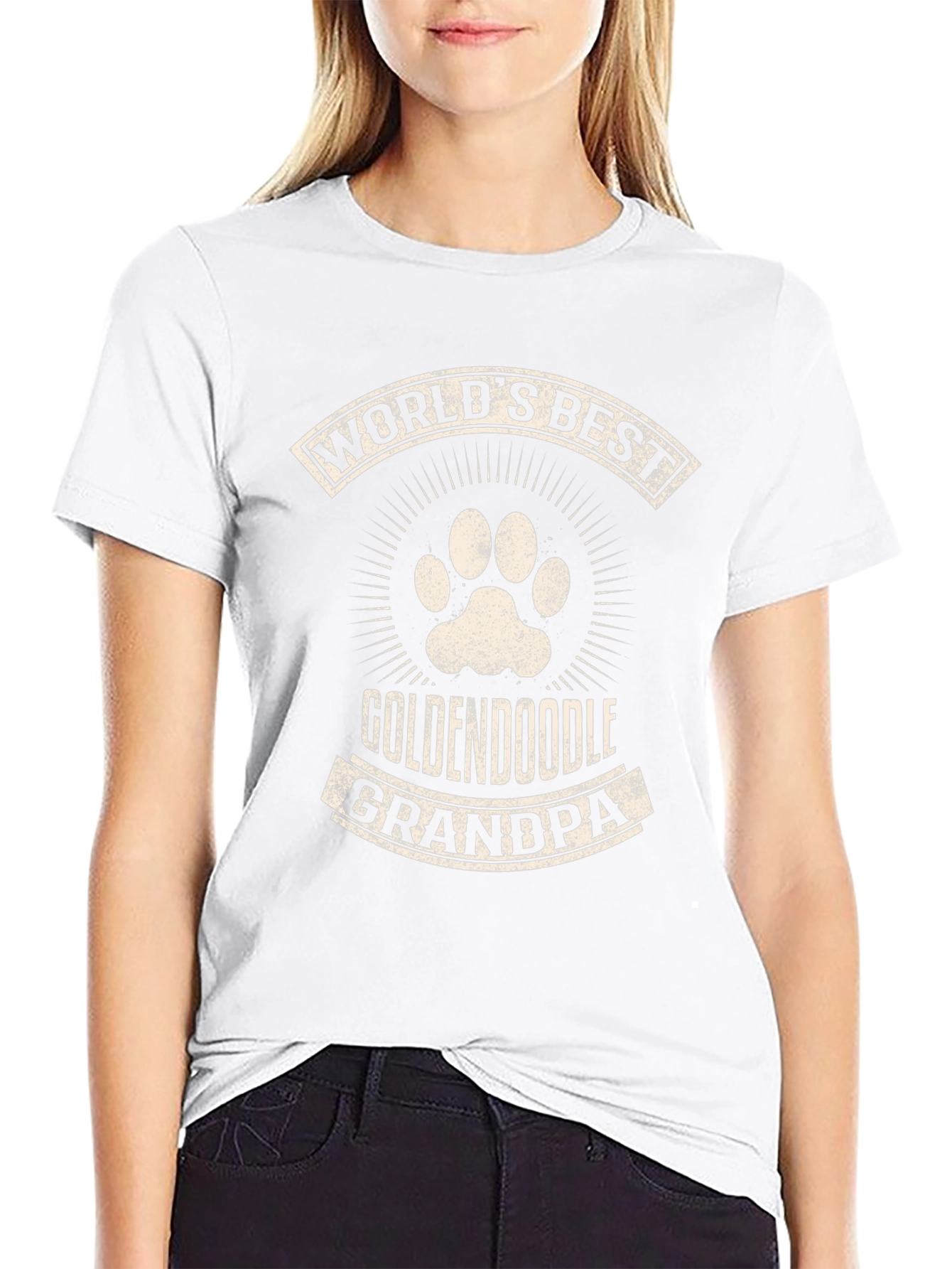 Worlds Best Goldendoodle Grandpa T-Shirt