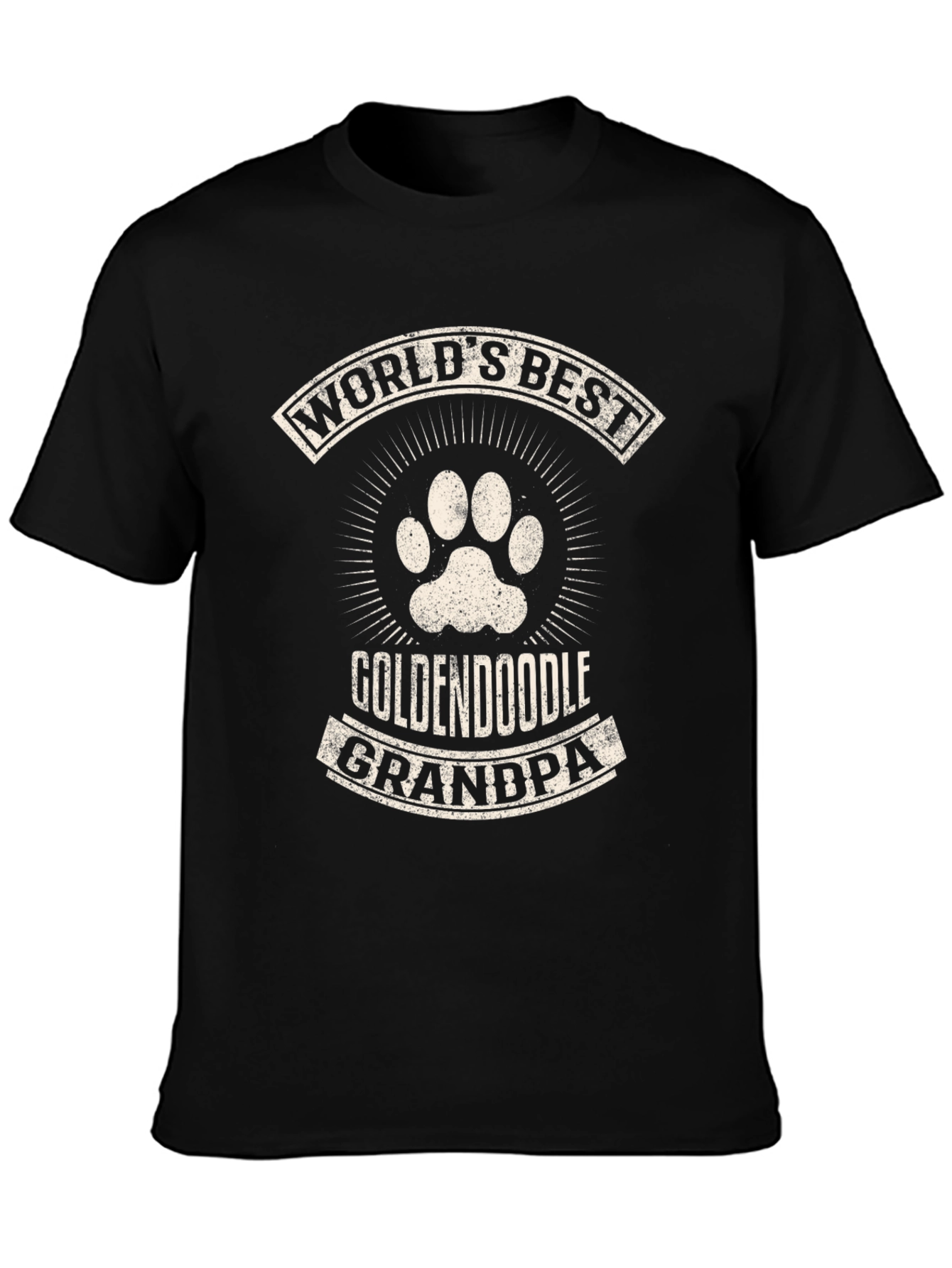 Worlds Best Goldendoodle Grandpa T-Shirt