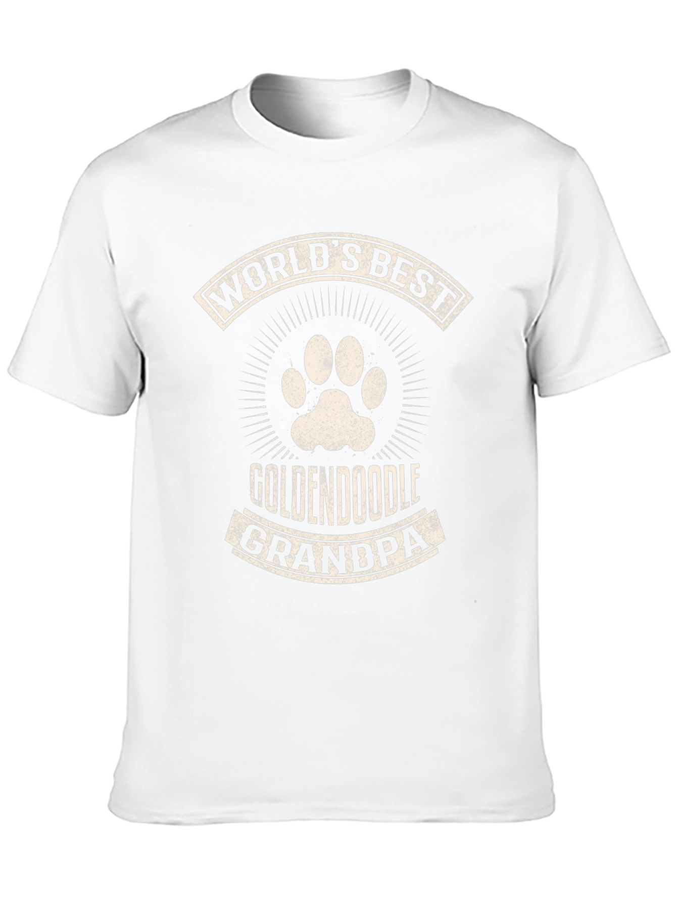 Worlds Best Goldendoodle Grandpa T-Shirt