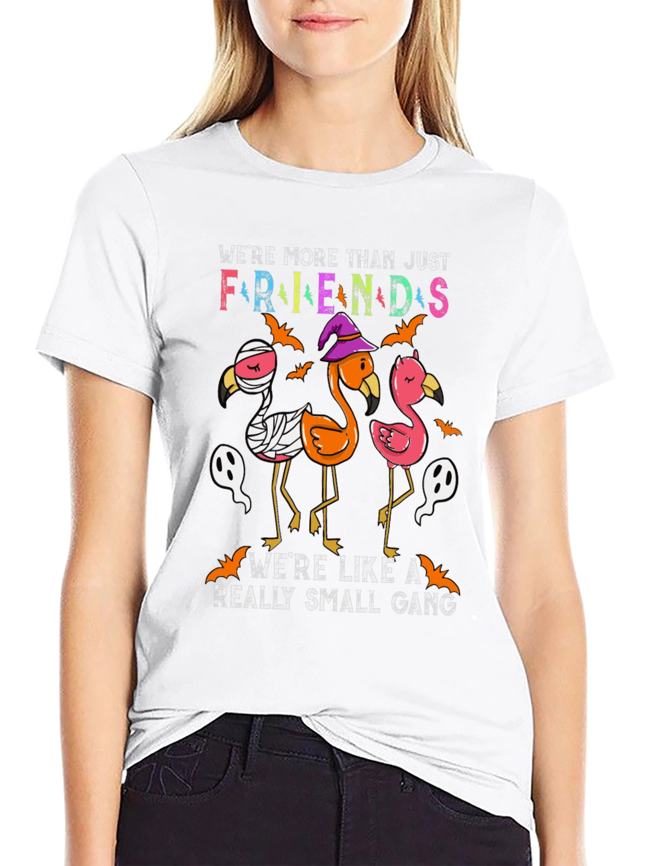 Halloween Flamingo Friends T-Shirt