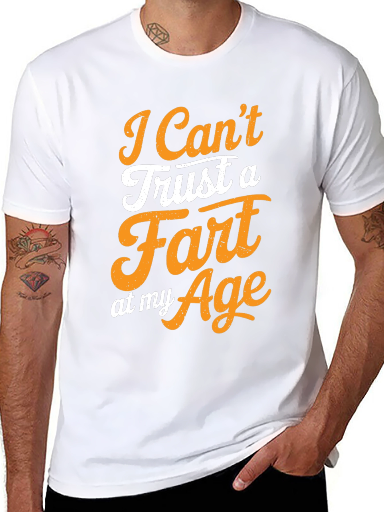Funny I Cant Trust a Fart Graphic Tee