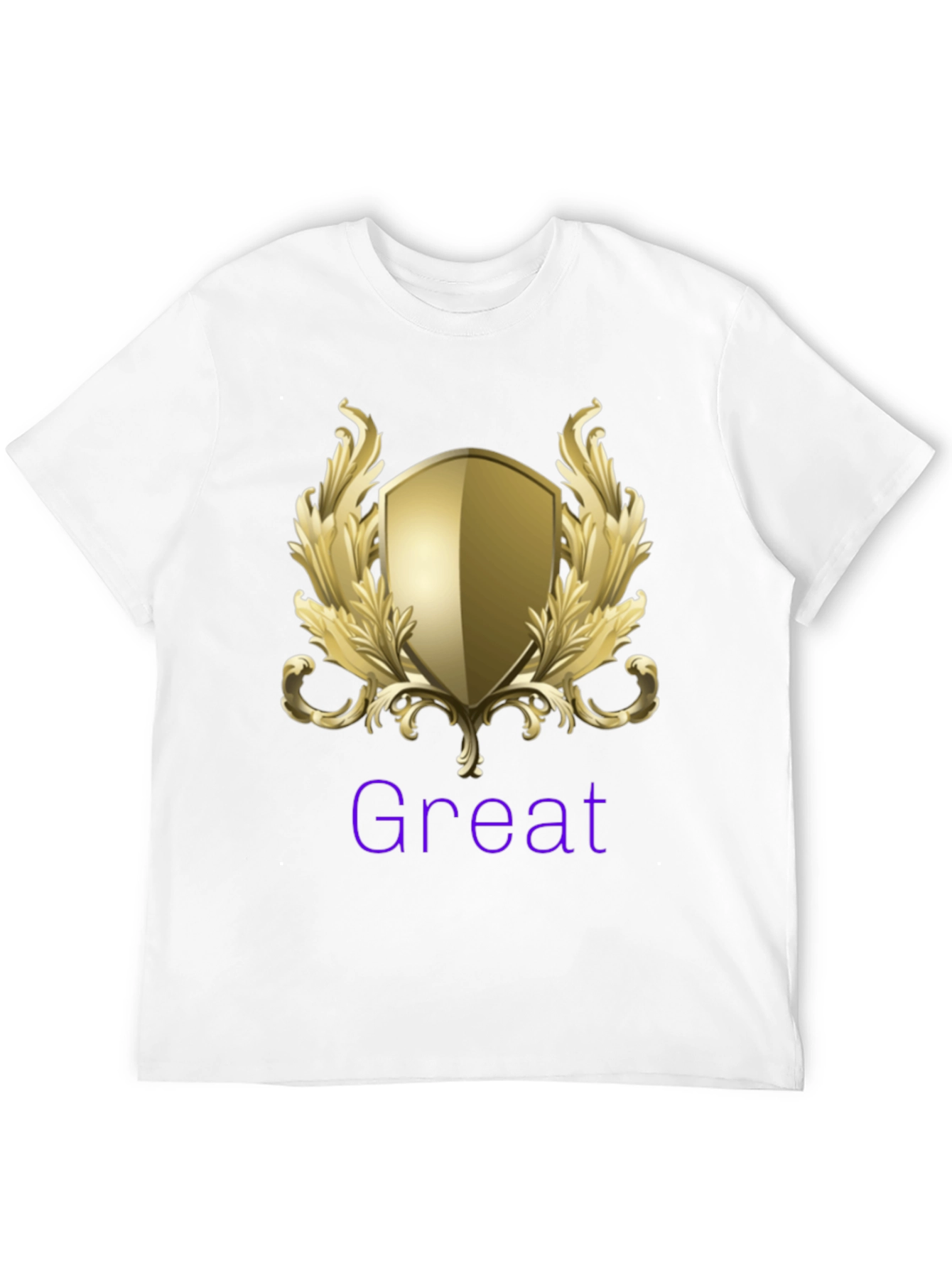 Great Shield Graphic T-Shirt - Premium Black Tee