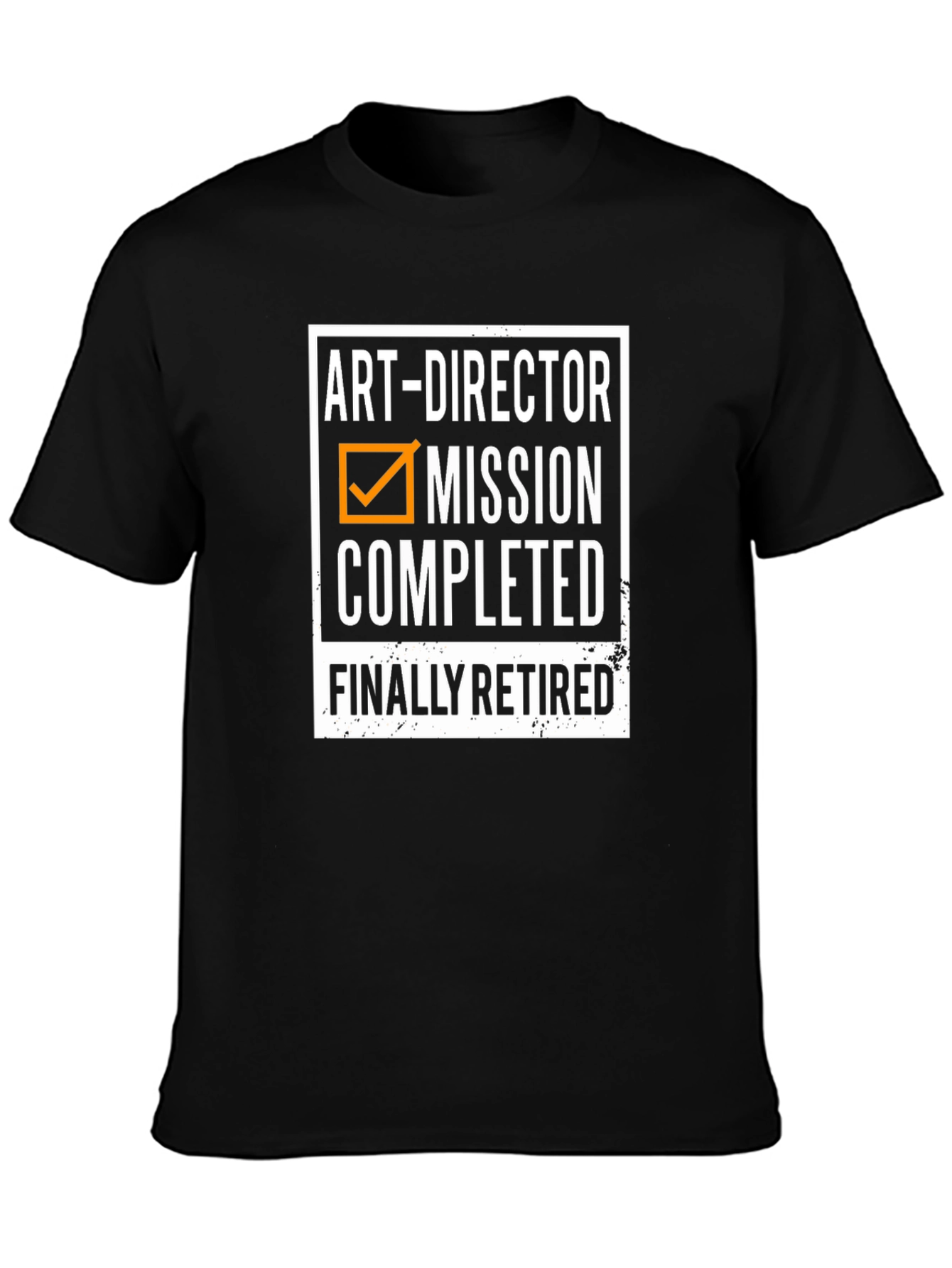 Art Director Retirement T-Shirt - Mission Completed