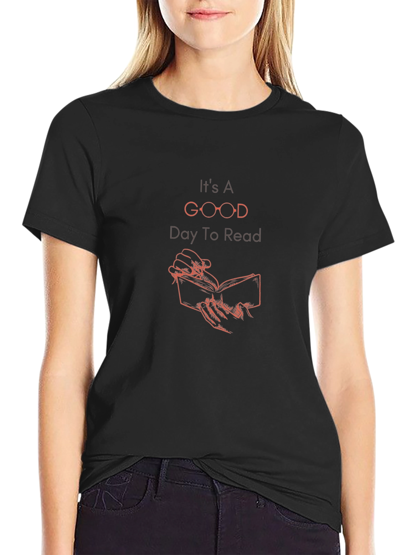 Its A Good Day To Read Black Tee