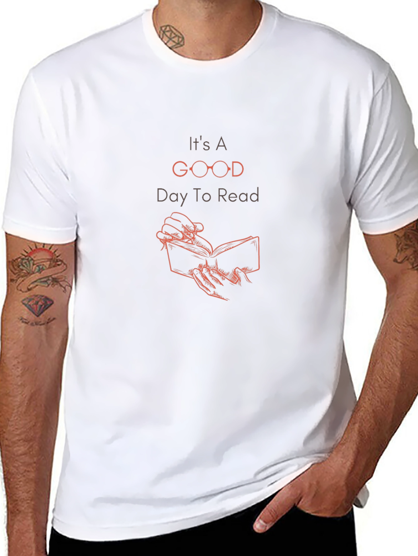 Its A Good Day To Read Black Tee