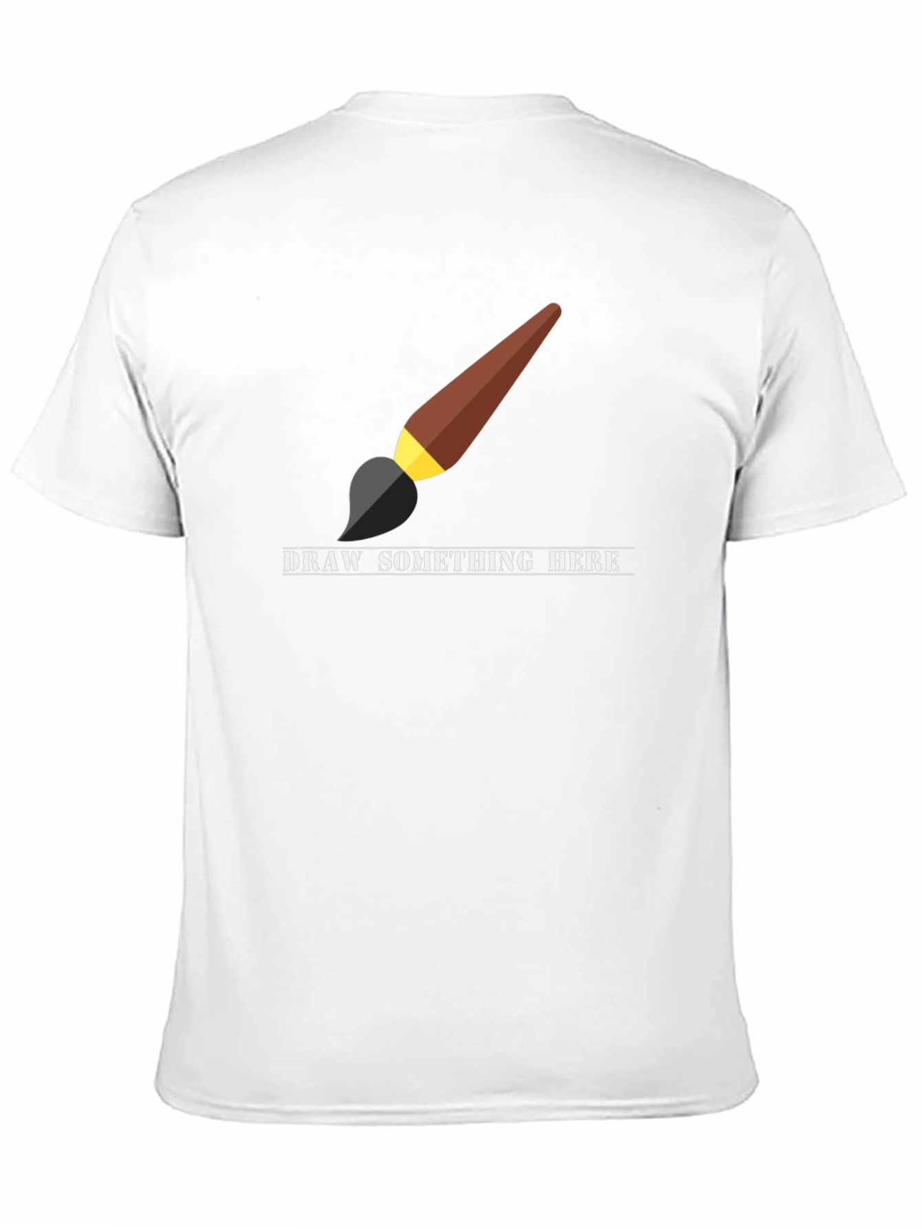 Artists Canvas T-Shirt - Draw Your Imagination Here