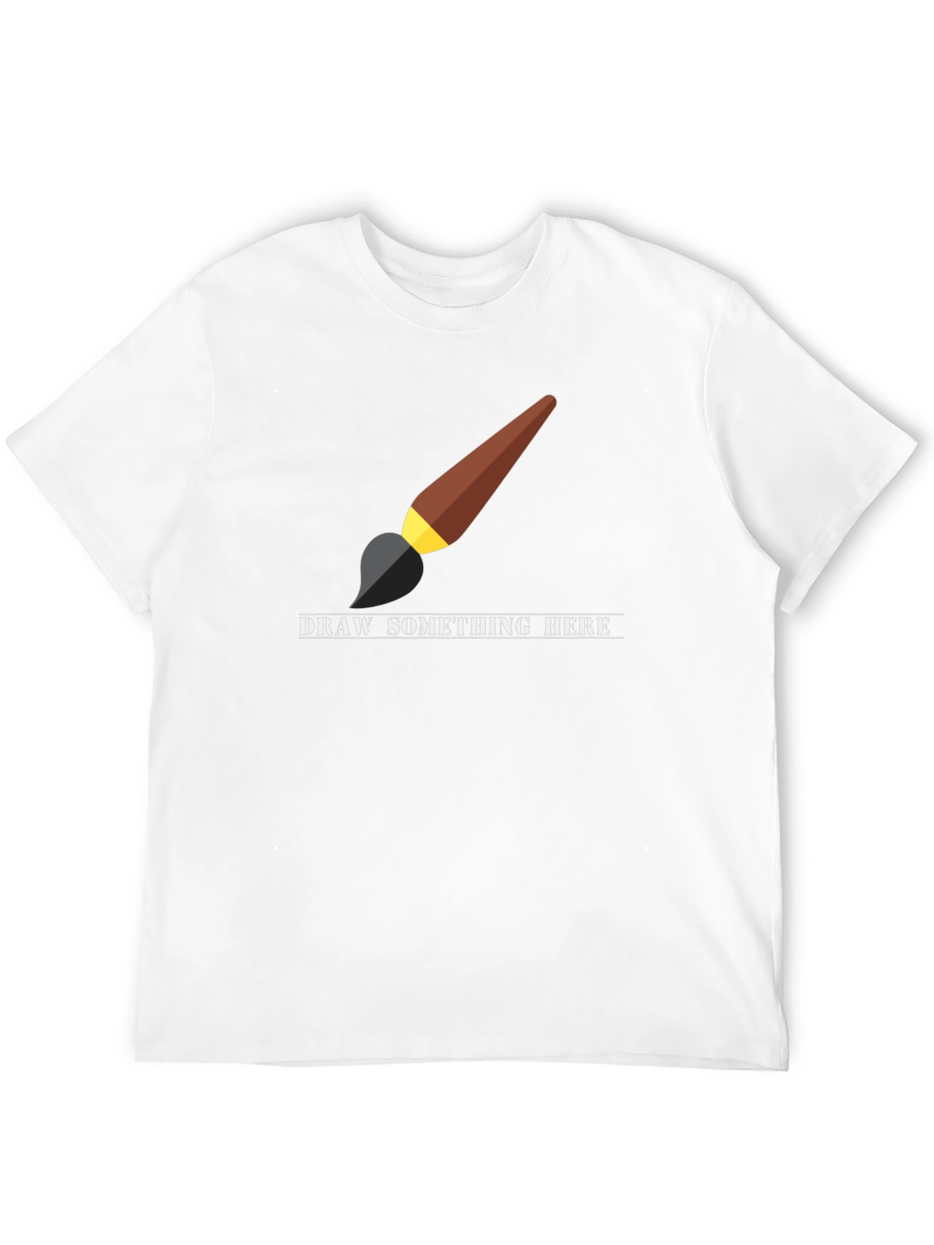 Artists Canvas T-Shirt - Draw Your Imagination Here