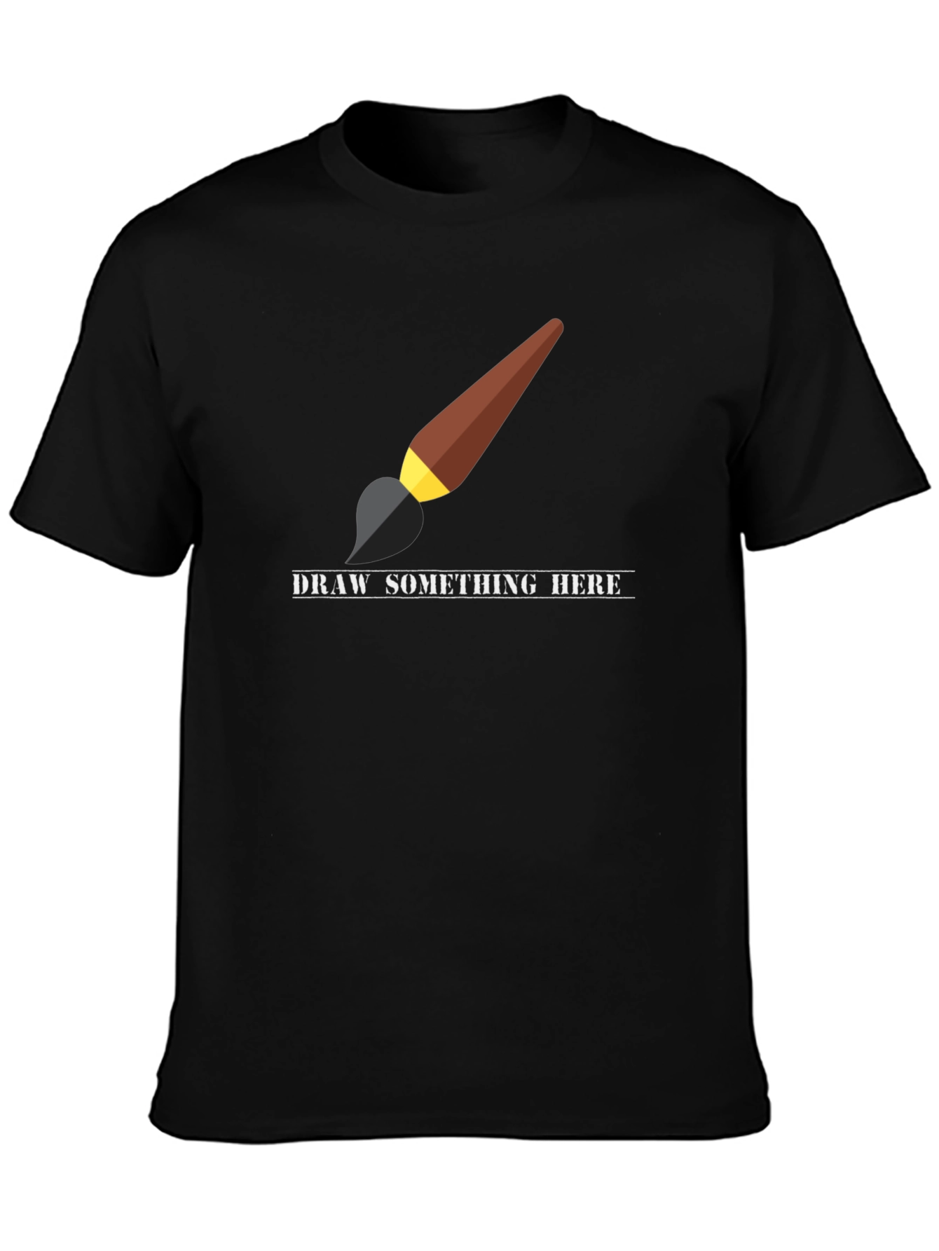 Artists Canvas T-Shirt - Draw Your Imagination Here