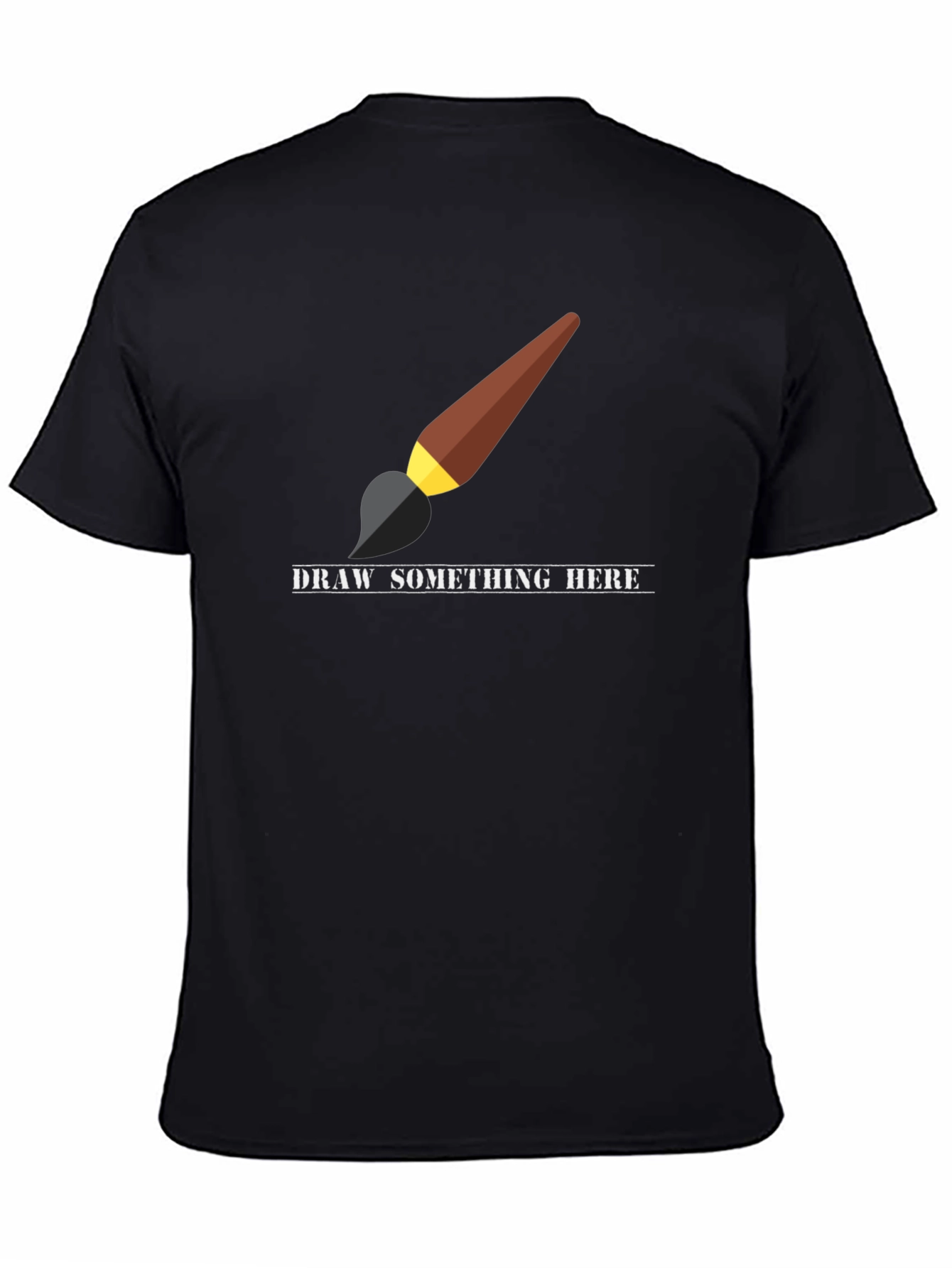 Artists Canvas T-Shirt - Draw Your Imagination Here
