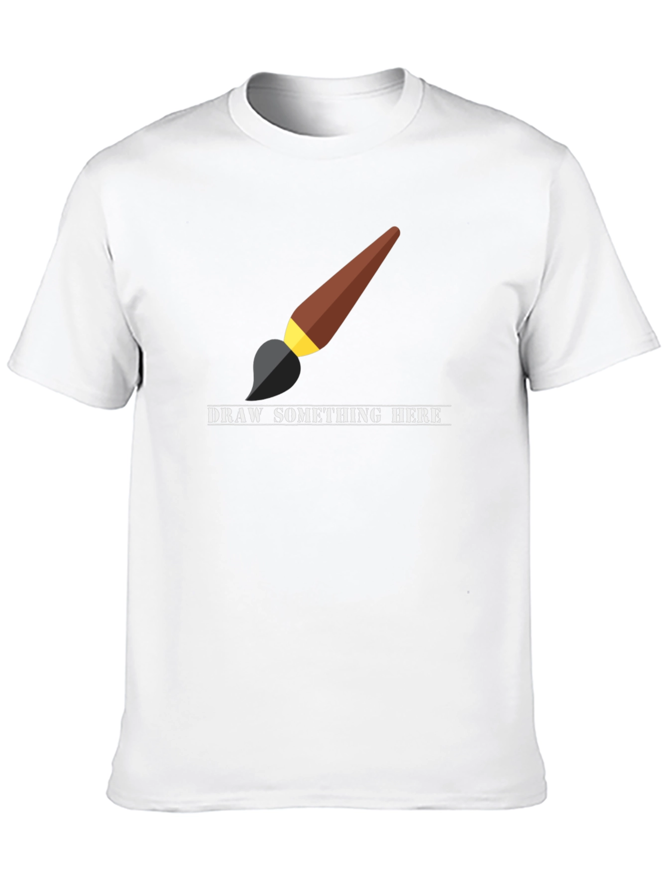 Artists Canvas T-Shirt - Draw Your Imagination Here