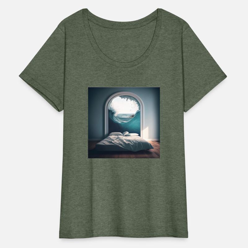 Nature's Beauty: Realistic Design T-Shirt
