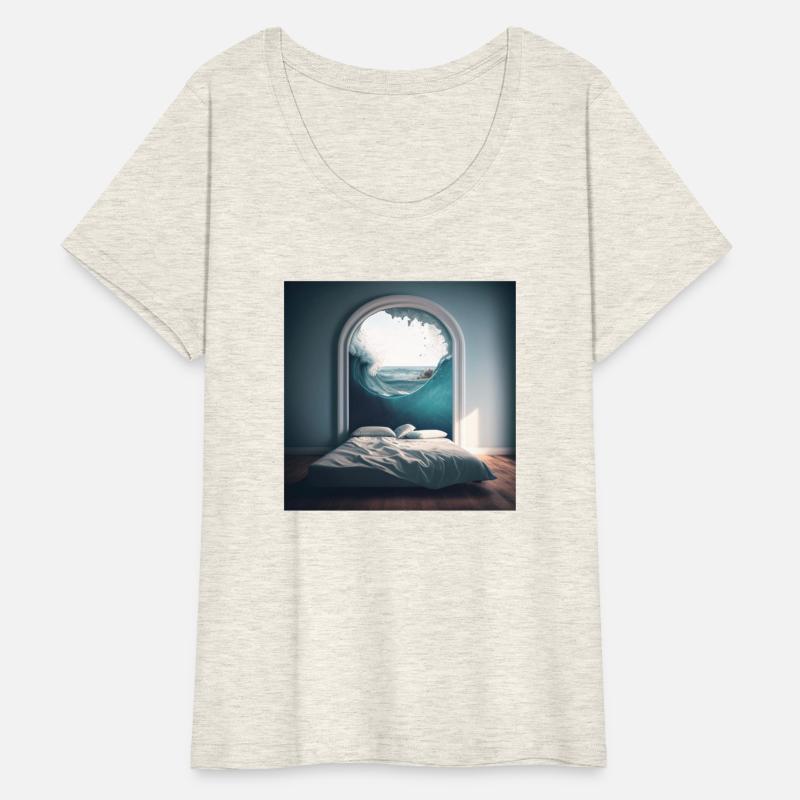 Nature's Beauty: Realistic Design T-Shirt