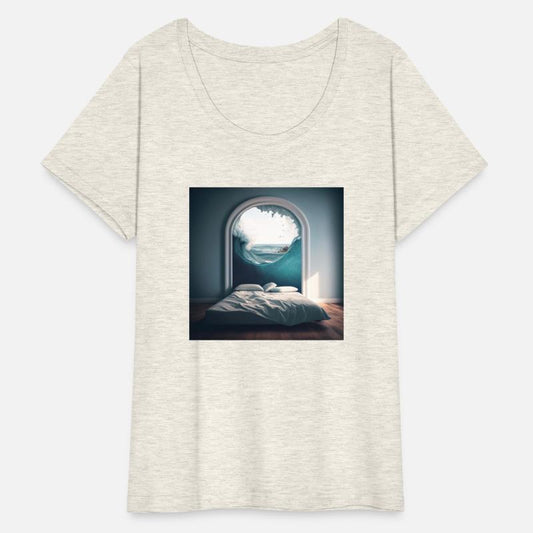 Nature's Beauty: Realistic Design T-Shirt