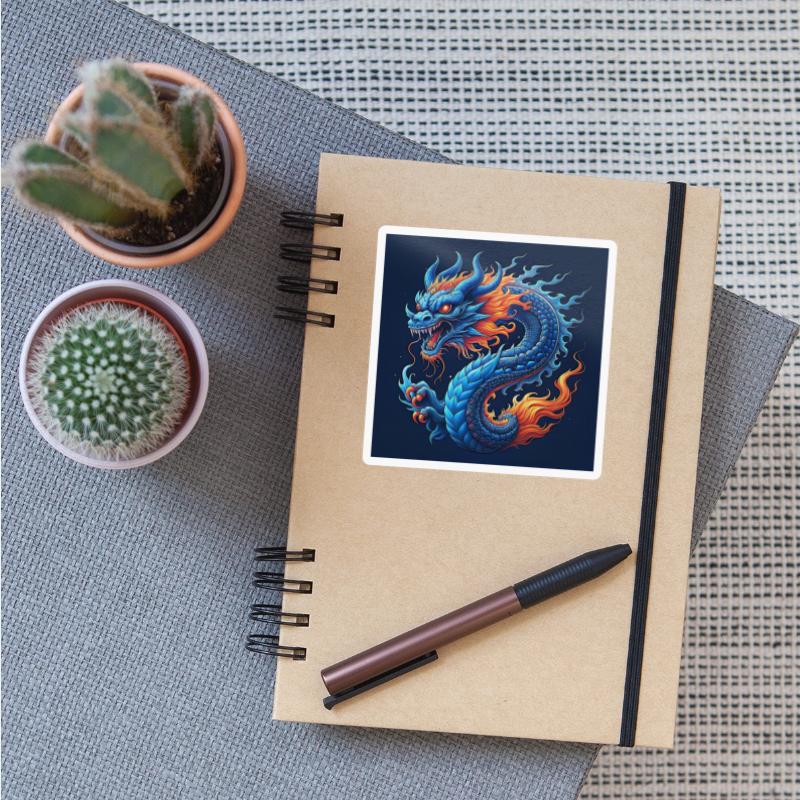 Navy Blue Dragon