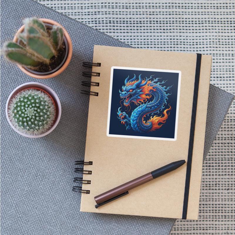 Navy Blue Dragon