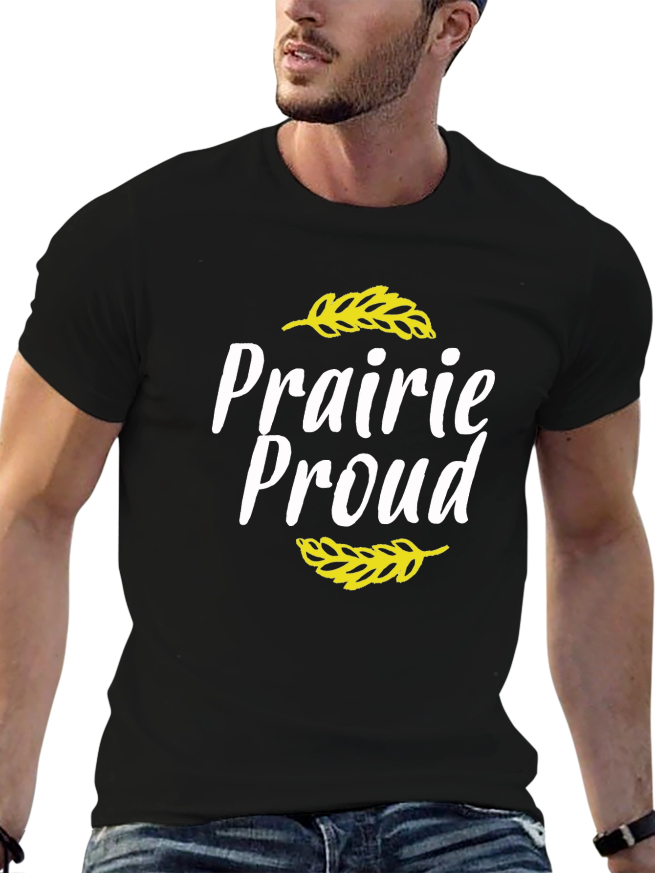 Prairie Proud Graphic Tee - Soft Black T-Shirt