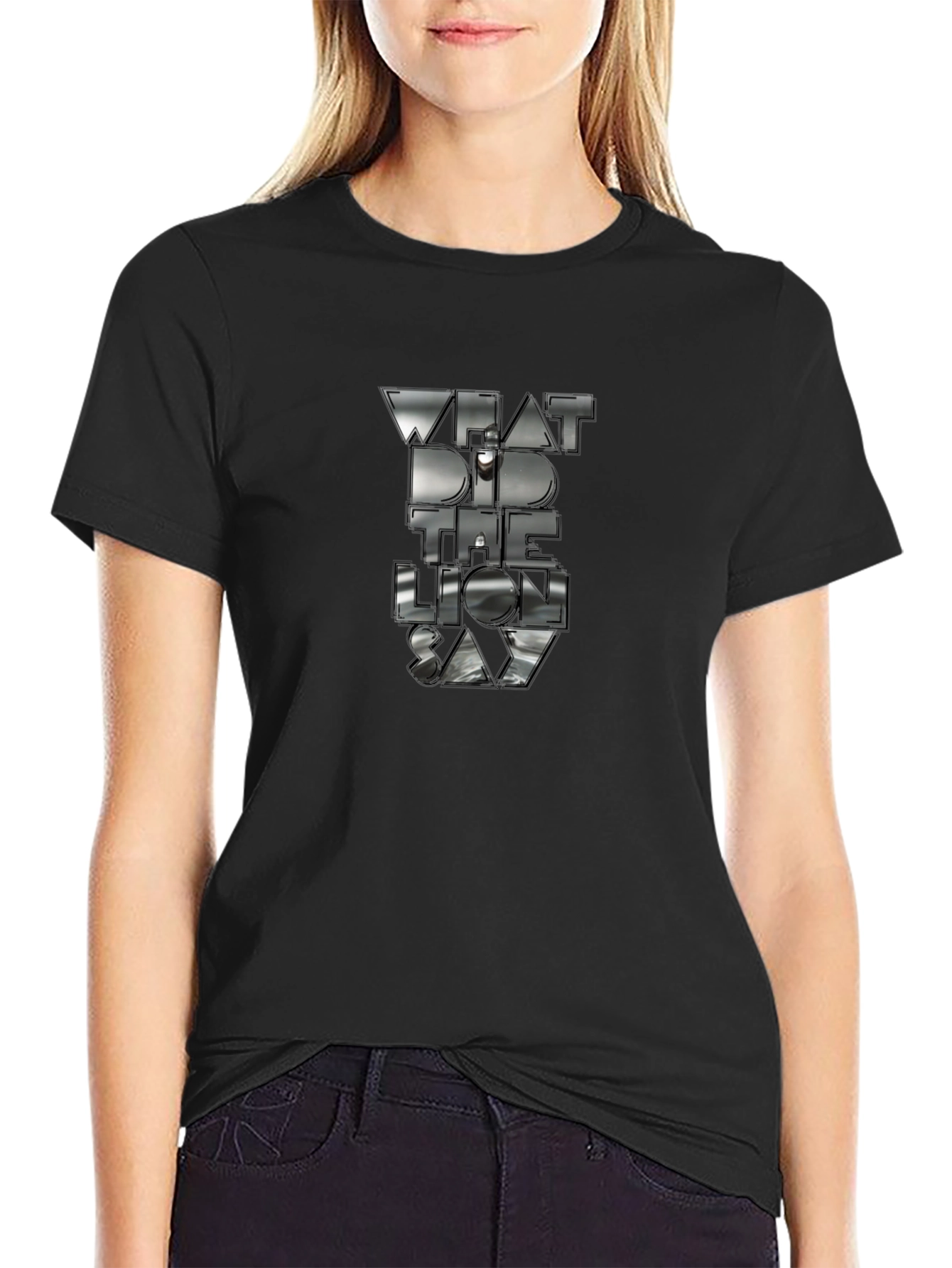 What Did The Lion Say T-Shirt