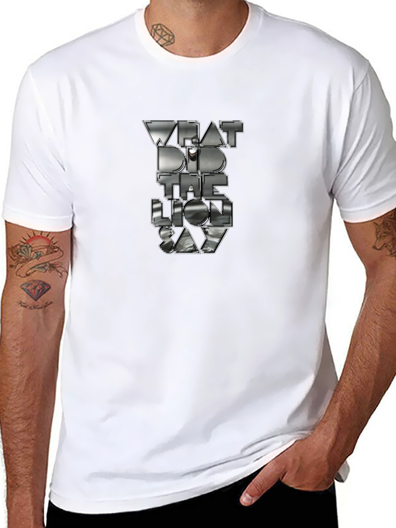 What Did The Lion Say T-Shirt