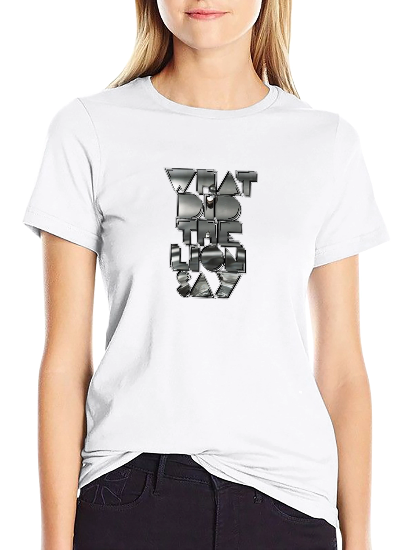 What Did The Lion Say T-Shirt