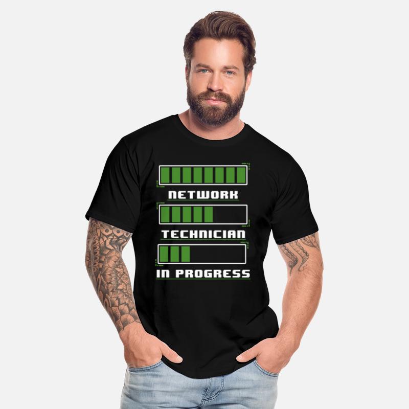 Network Technician In Progress Funny IT Tech Quote