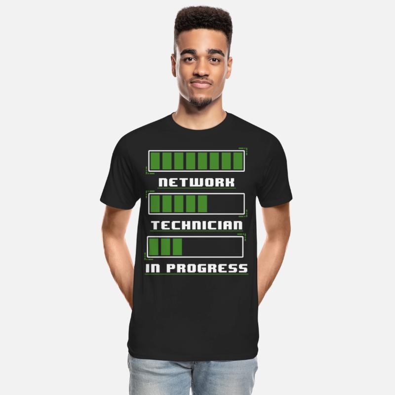 Network Technician In Progress Funny IT Tech Quote