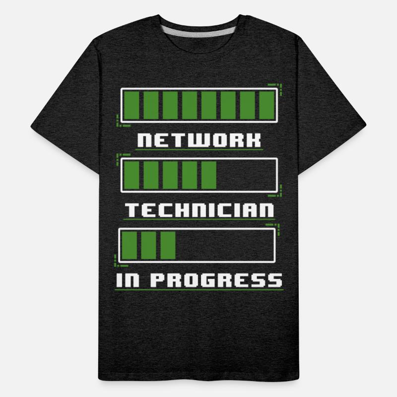 Network Technician In Progress Funny IT Tech Quote