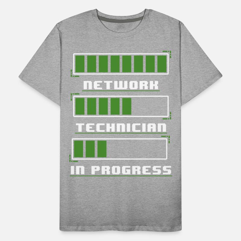 Network Technician In Progress Funny IT Tech Quote