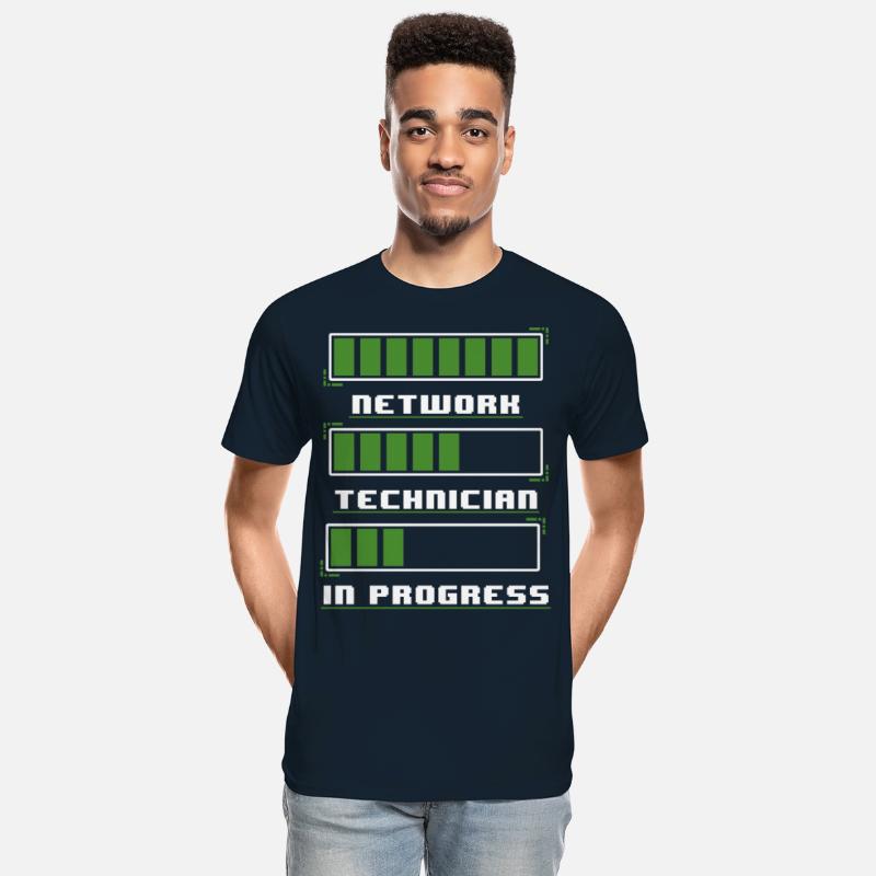 Network Technician In Progress Funny IT Tech Quote